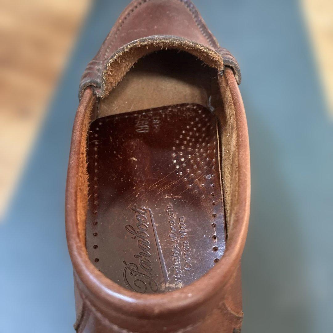 パラブーツ　CORAUX UK５(23.5) レディースサイズ　茶色