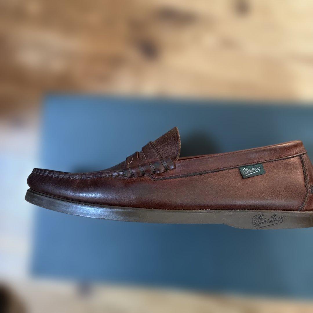 パラブーツ　CORAUX UK５(23.5) レディースサイズ　茶色