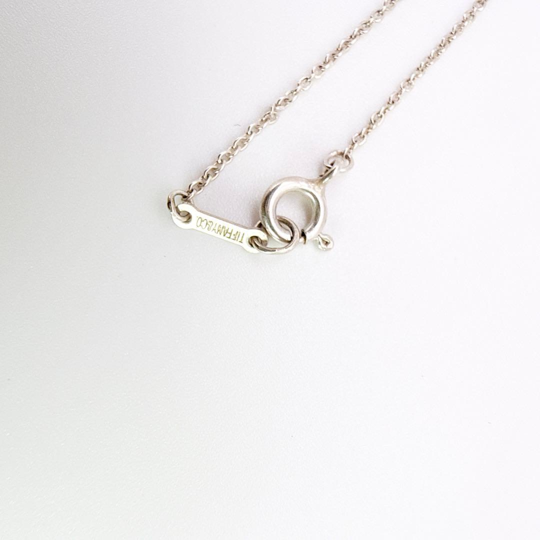 2982-1 人気✨Tiffany インフィニティクロス　ネックレス　SV925