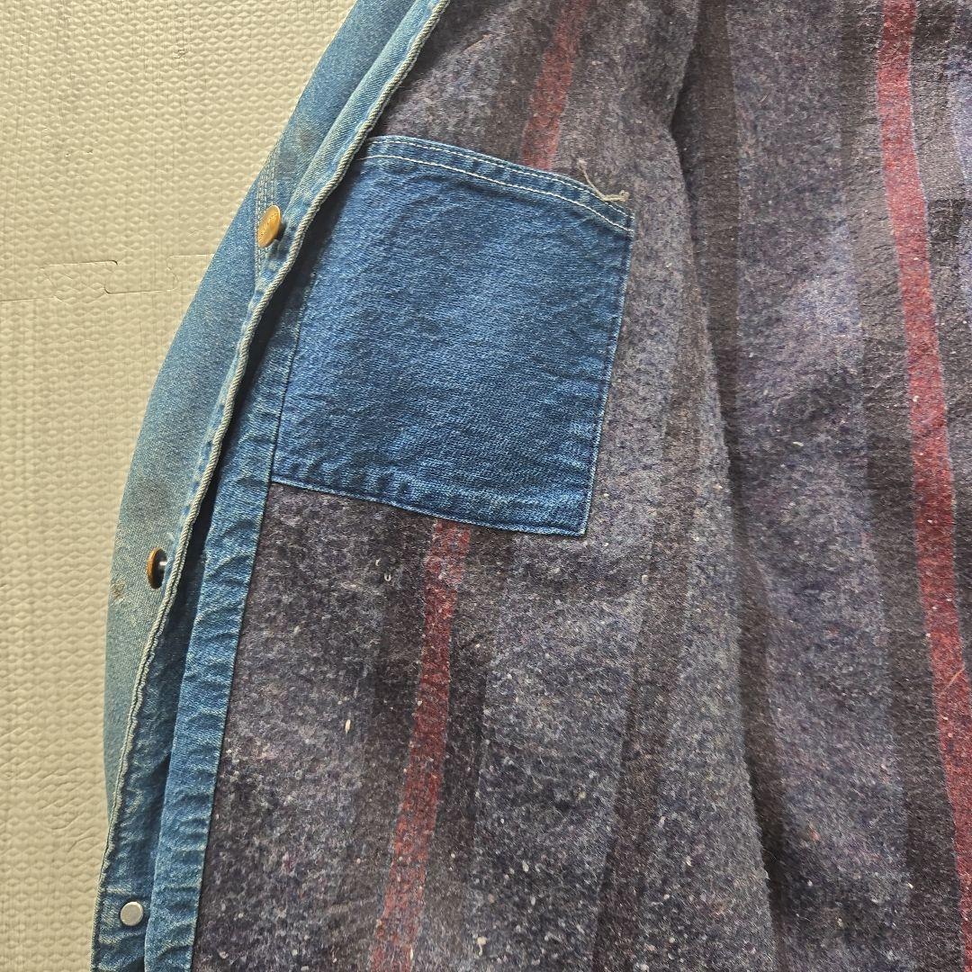 ◎80s Carhartt ミシガンチョアコート ジャケット ye着用 デニム