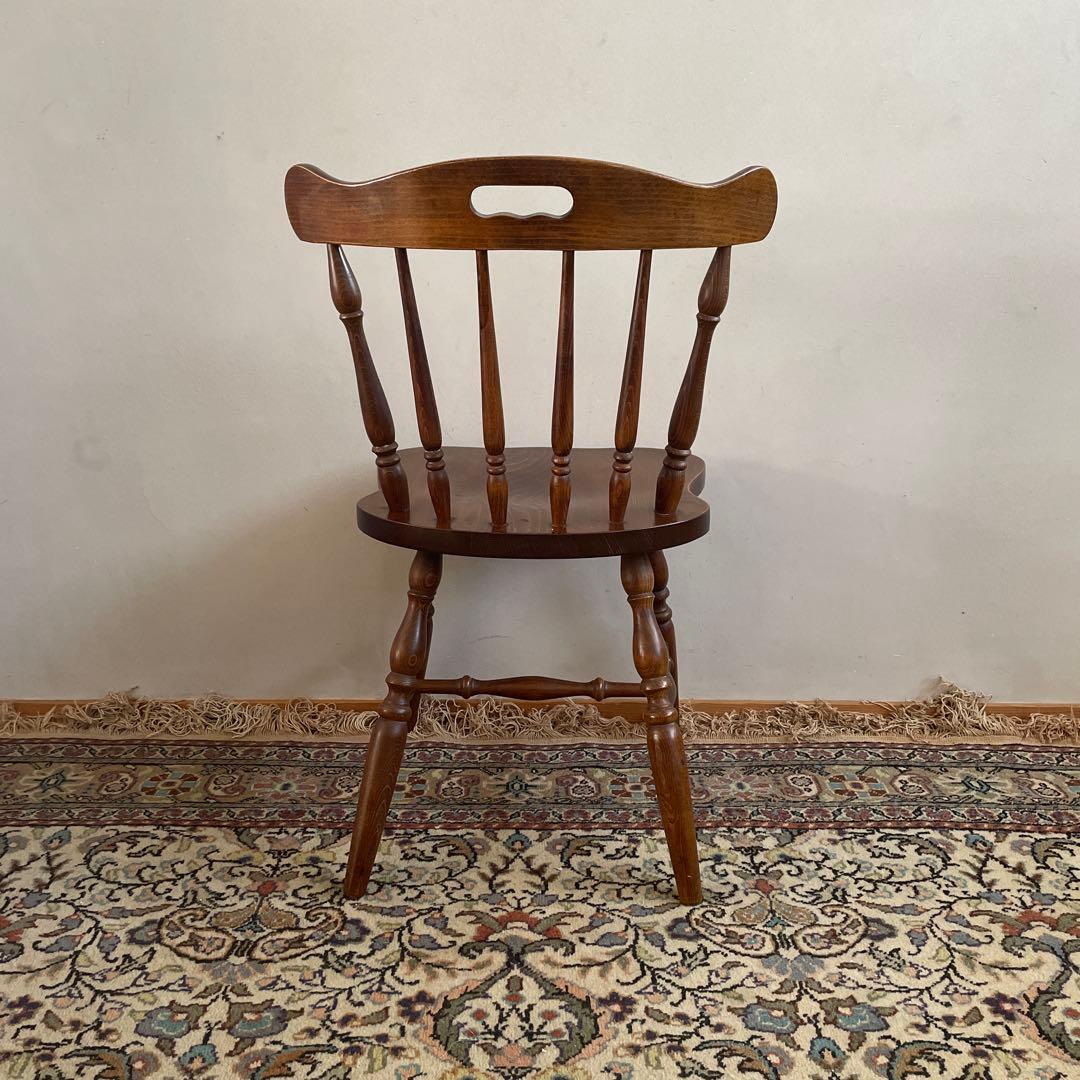 ①柏木工　ダイニングチェア　ウィンザーチェア