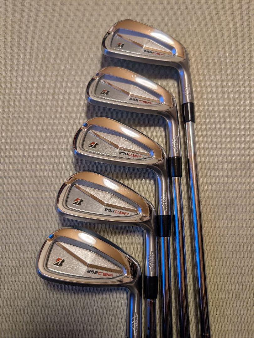 258CBP アイアン 5本セット６〜PW モーダス105S DUAL FLOW