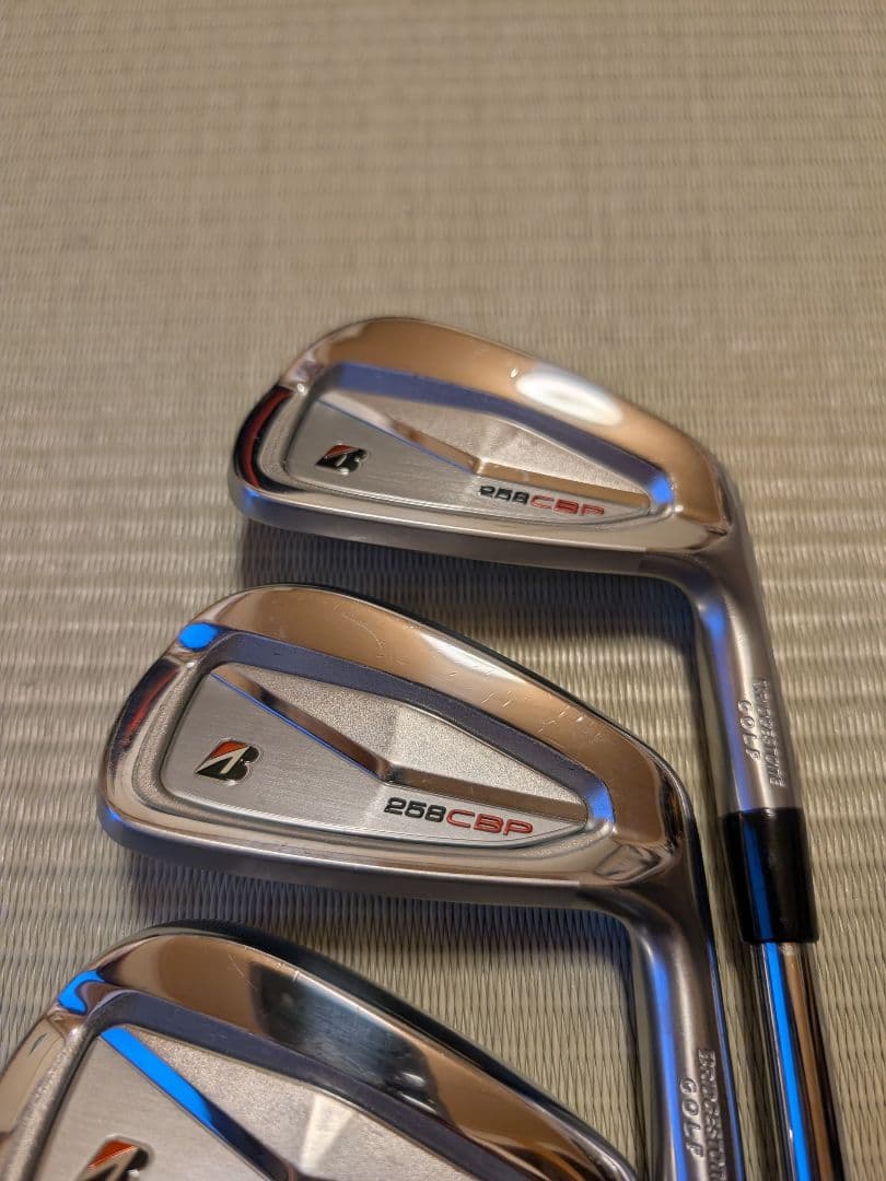 258CBP アイアン 5本セット６〜PW モーダス105S DUAL FLOW