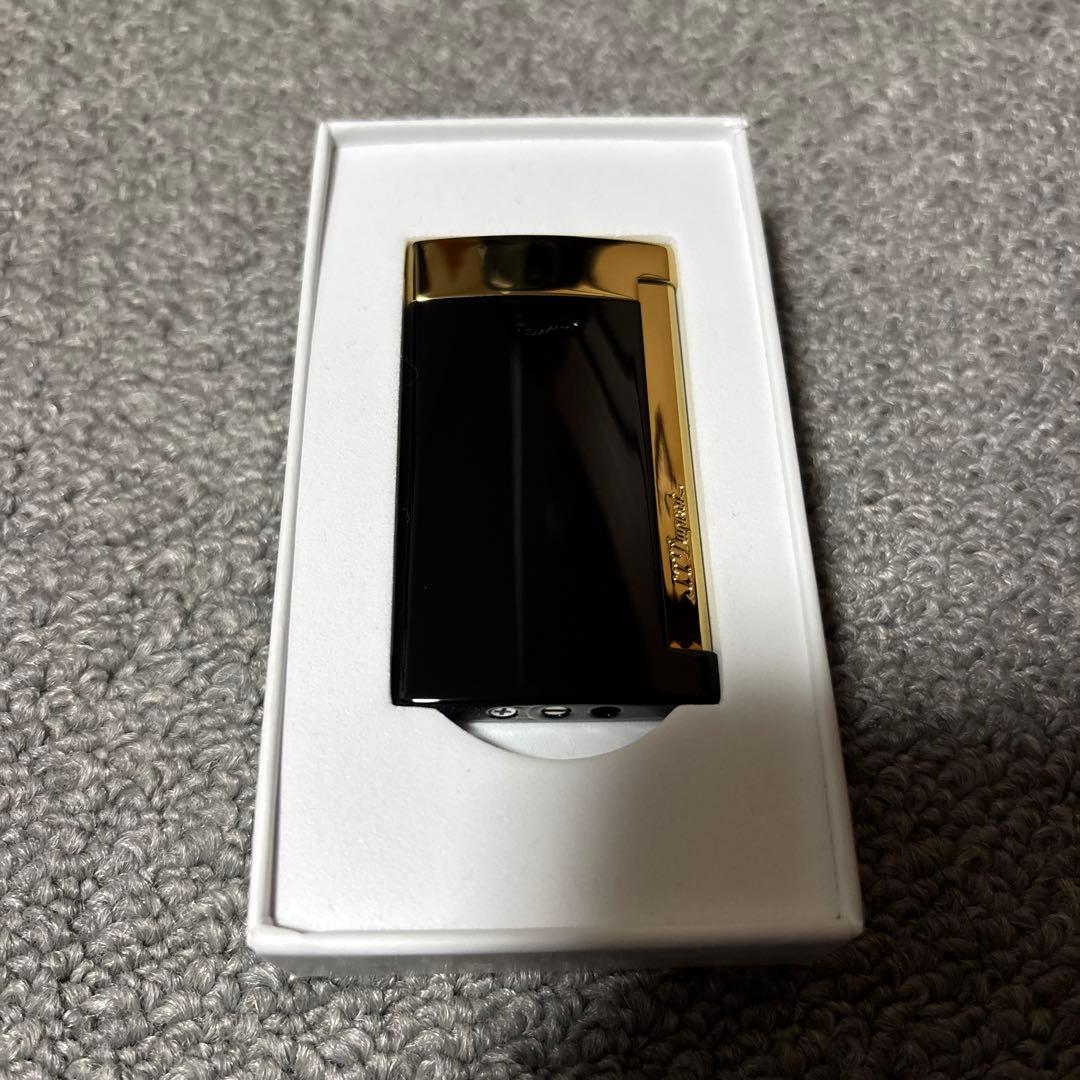 S.T. Dupont マネークリップ ブラック/ゴールド