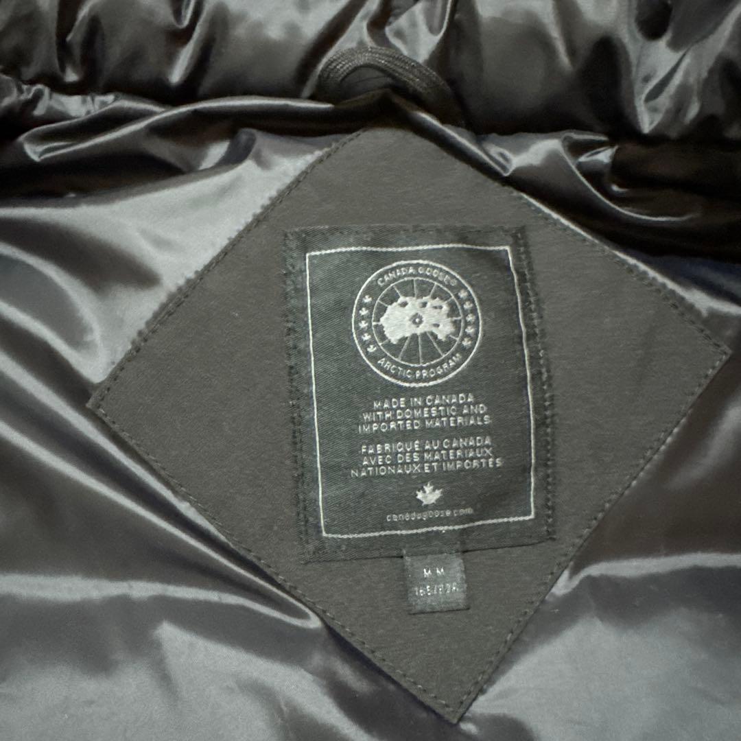 美品　カナダグース　ブラックレーベル　ダウンベスト