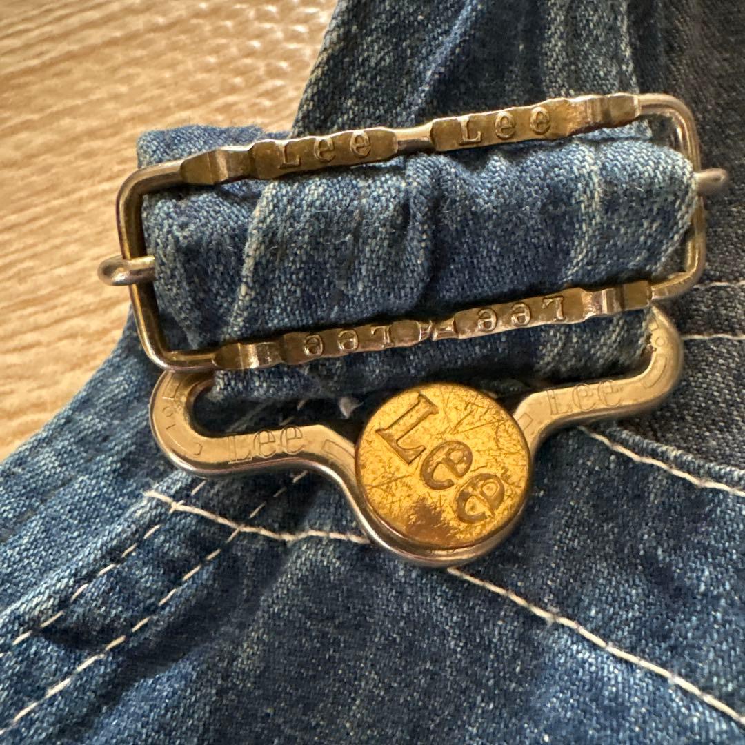 70'S ‼️Vintage Lee デニムオーバーオールmade in USA‼️