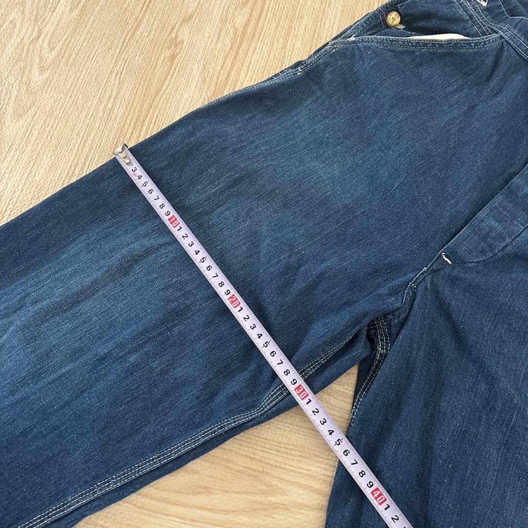 70'S ‼️Vintage Lee デニムオーバーオールmade in USA‼️