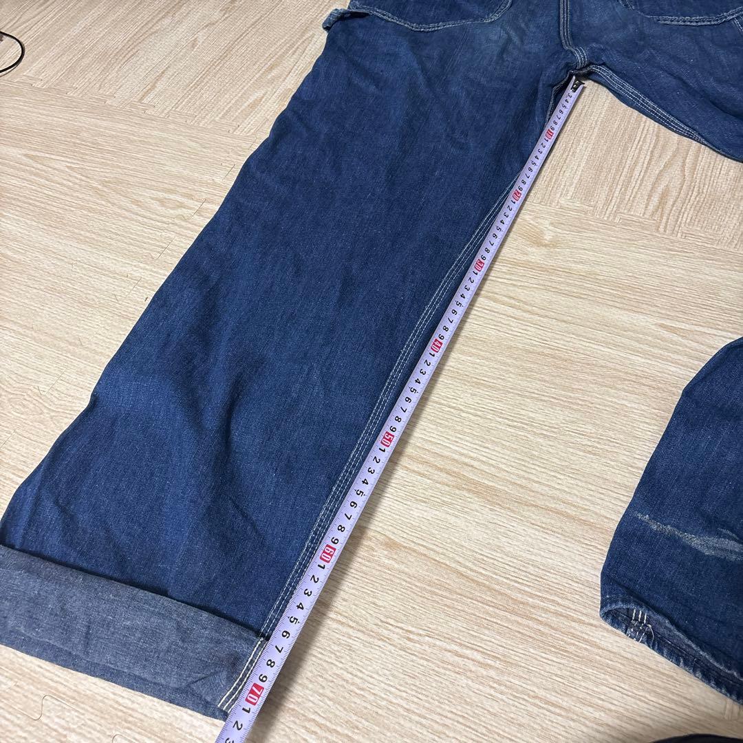 70'S ‼️Vintage Lee デニムオーバーオールmade in USA‼️