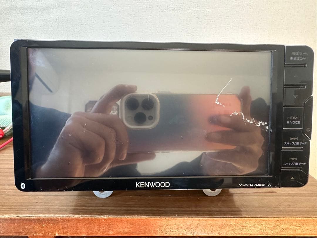 KENWOODナビMDV-D706BTW 7インチ ワイド　Bluetooth