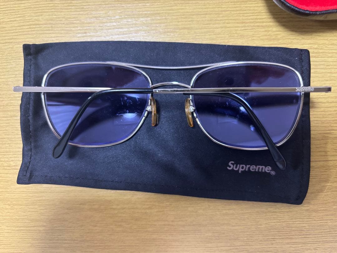 Supreme メタルフレーム サングラス