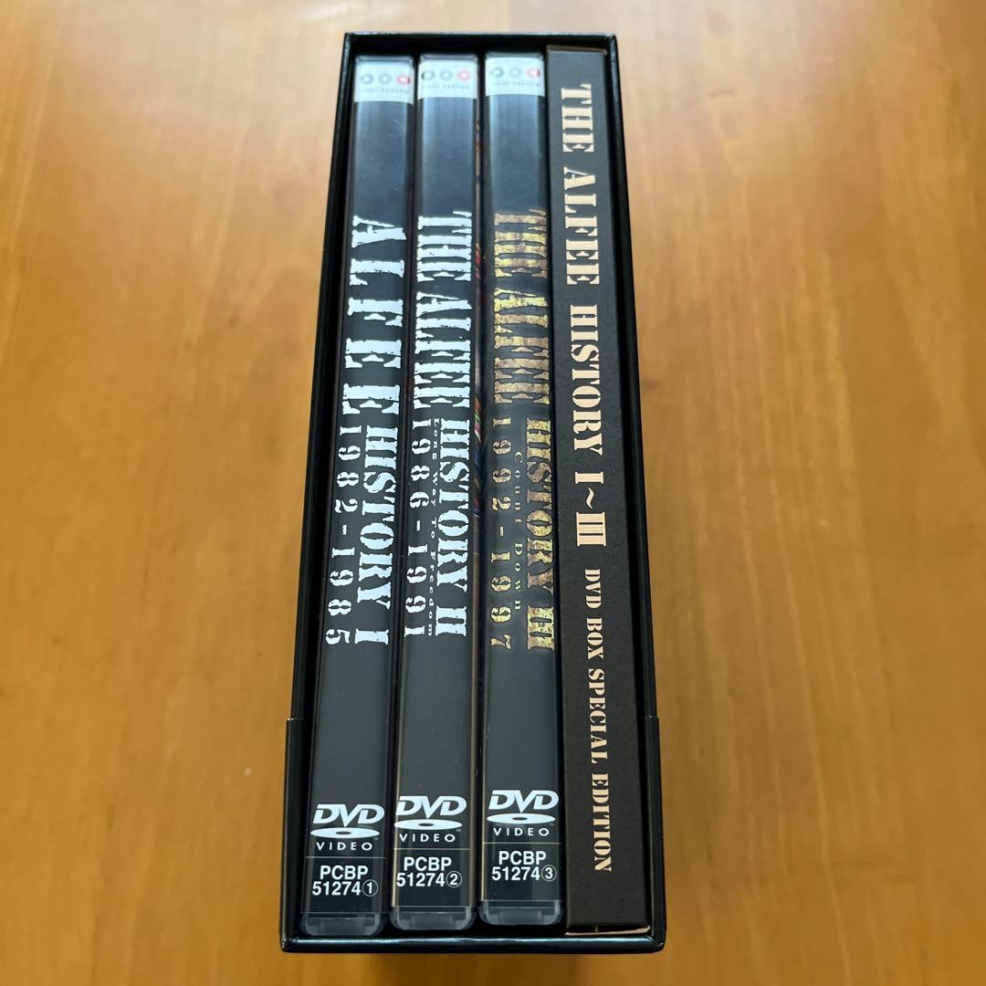 THE ALFEE/HISTORY Ⅰ～Ⅲ DVD-BOX SPECIAL E…