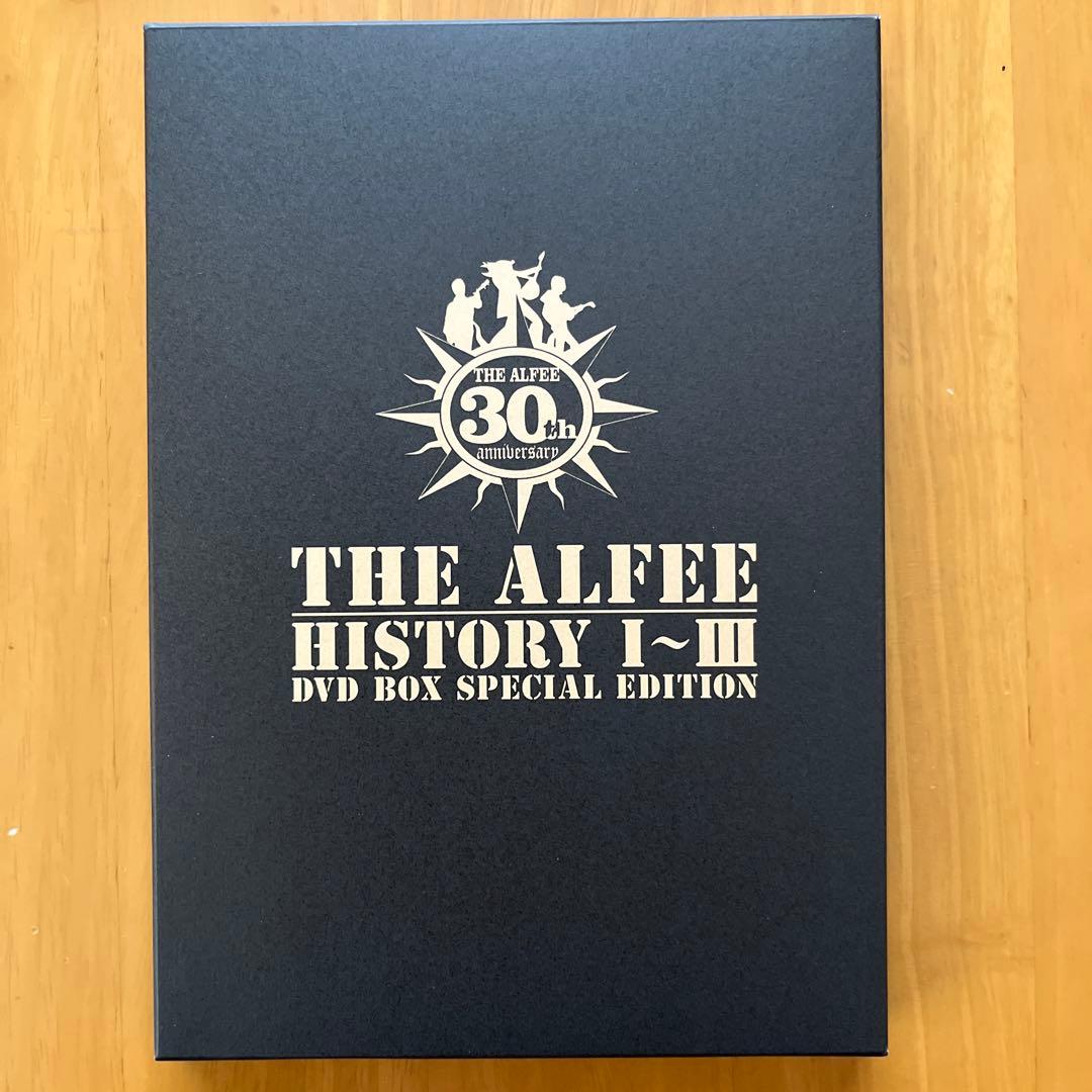 THE ALFEE/HISTORY Ⅰ～Ⅲ DVD-BOX SPECIAL E…