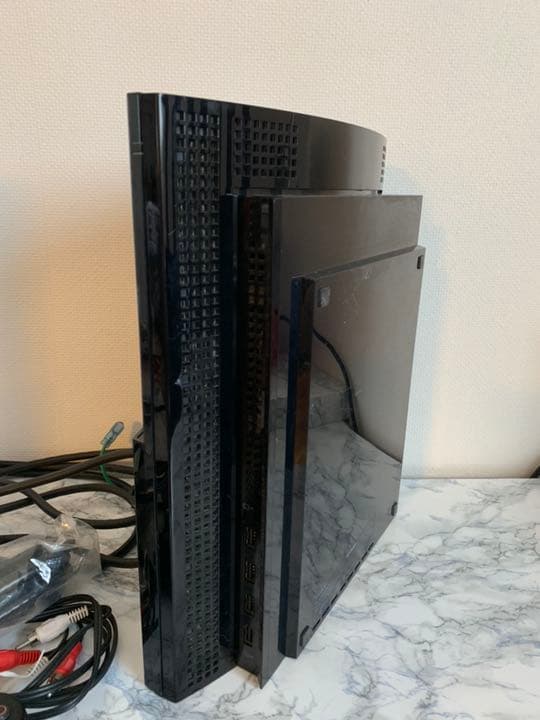 完全動作品 PS3 プレイステーション3 本体 箱有 ブラック20GB