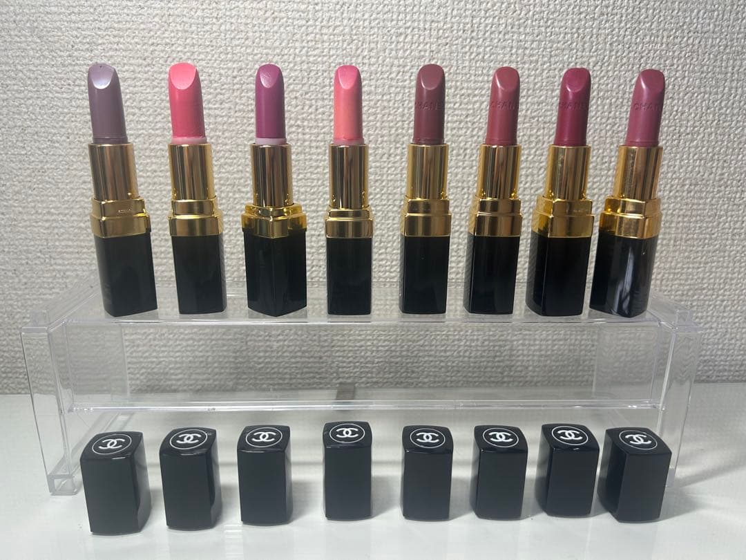 シャネル CHANEL ルージュ リップ 未使用あり デパコス コスメ まとめ