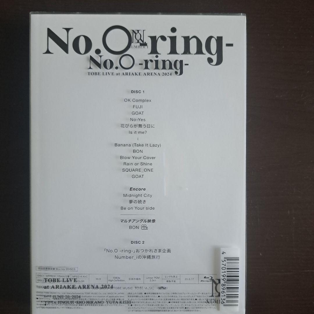 値下げしました!!!! Number_i No.O-ring- 初回限定盤
