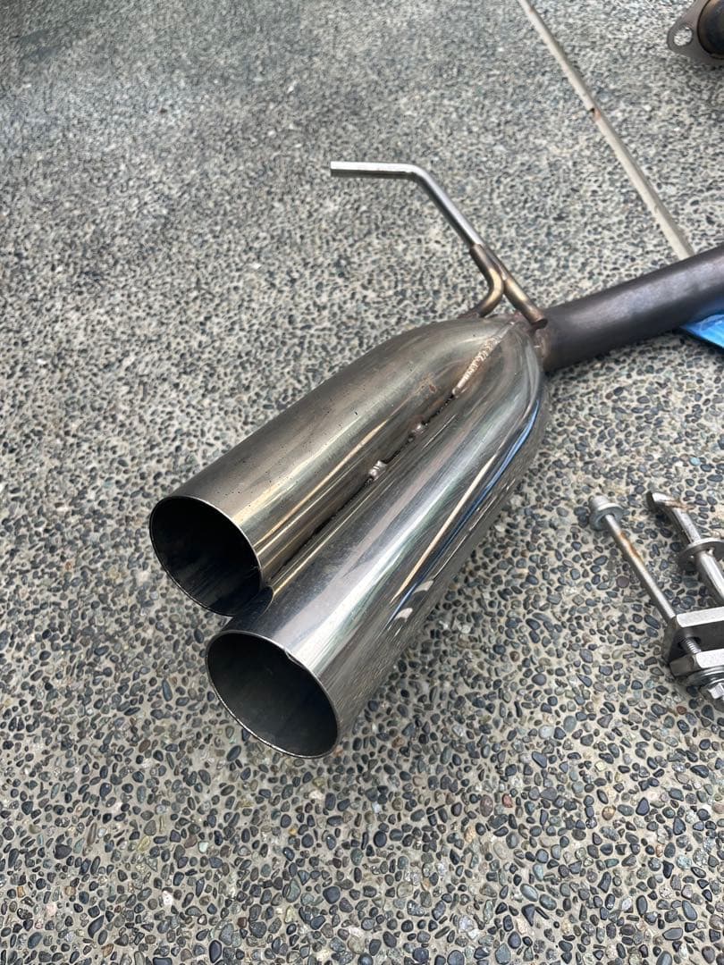 JB64ジムニーWirusWin サイドマフラー