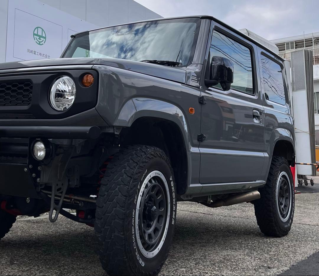 JB64ジムニーWirusWin サイドマフラー