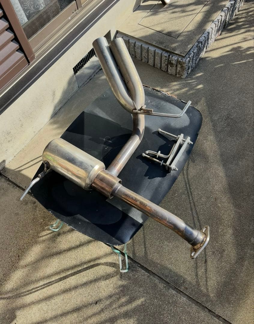 JB64ジムニーWirusWin サイドマフラー