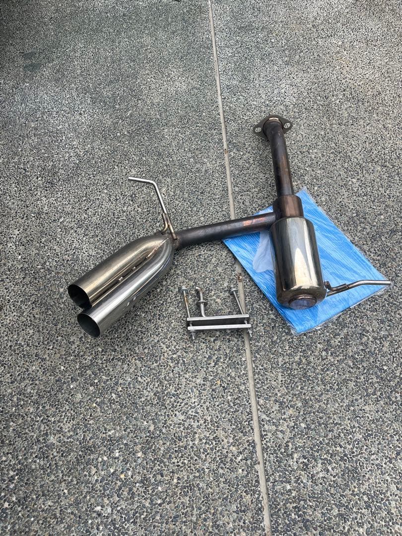 JB64ジムニーWirusWin サイドマフラー