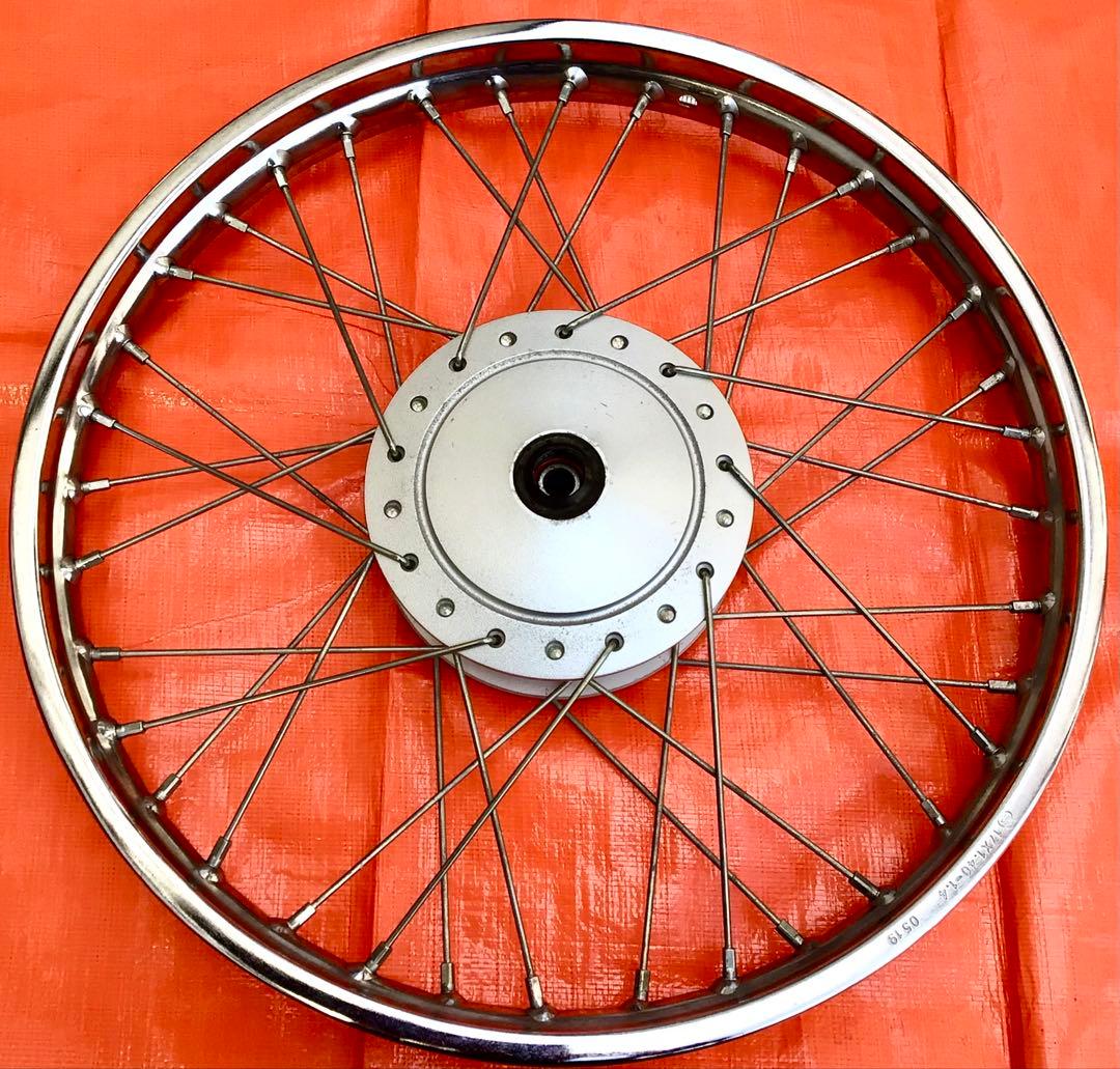 スーパーカブ110(JA44)【フロントホイール】ブレーキパネル付