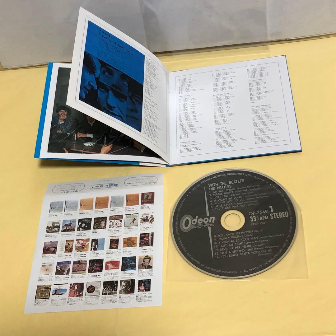 ビートルズ 来日記念盤 VOL.2●WITH THE BEATLES◉紙ジャケ