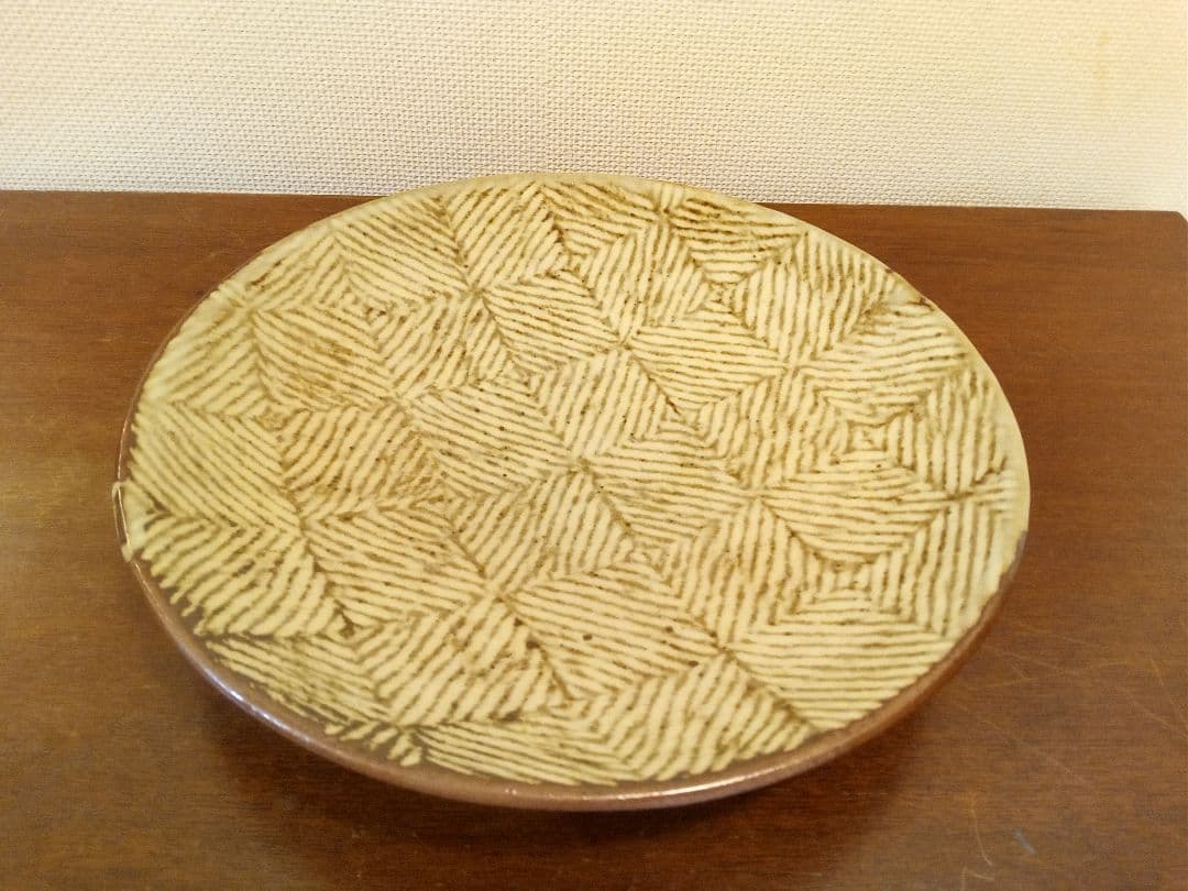 益子焼 島岡桂 作 陶芸 皿 ８枚セット