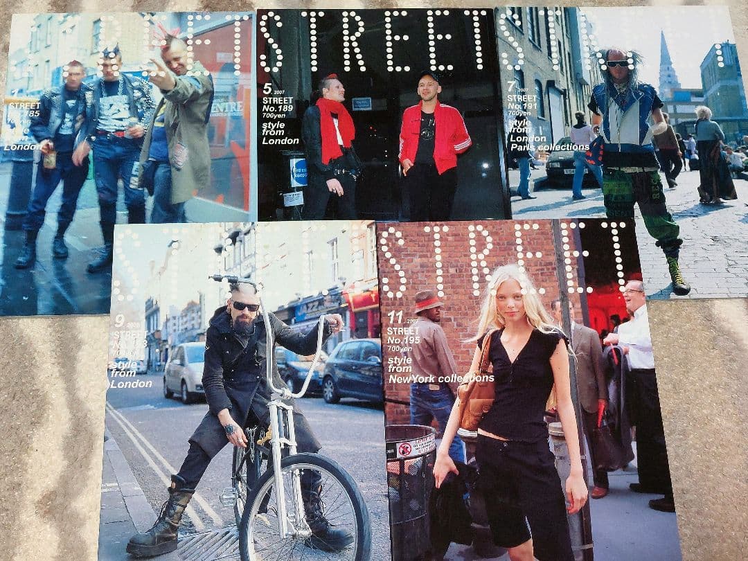 STREET 雑誌 9冊まとめて