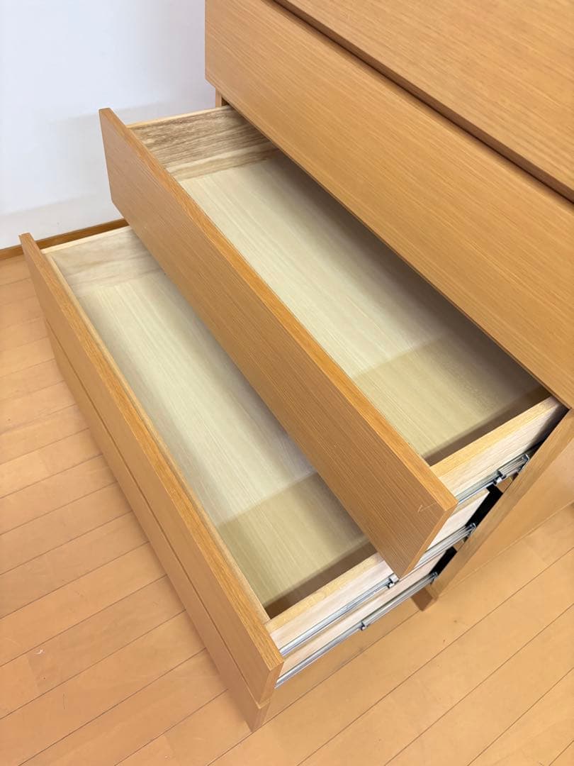 無印良品/良品計画　　チェスト　6段　オーク