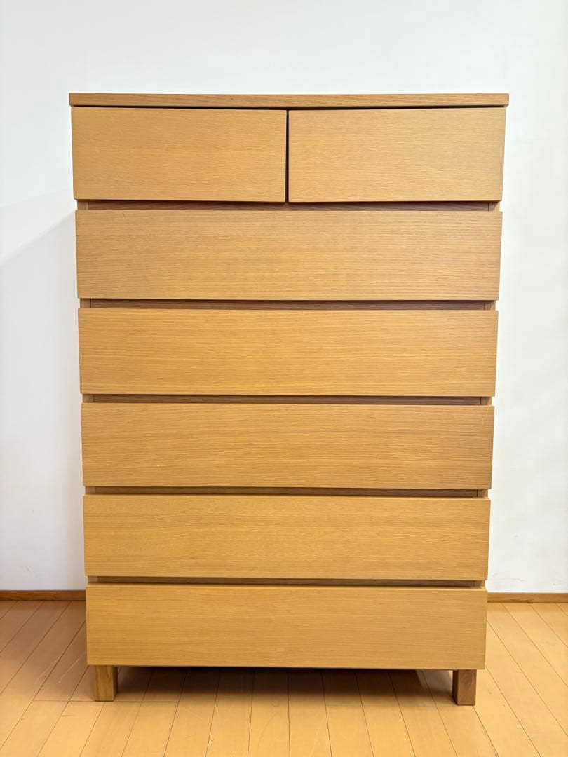 無印良品/良品計画　　チェスト　6段　オーク