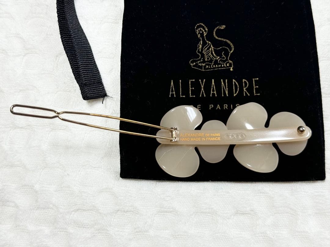 アレクサンドルドゥパリ　カメリア　ボールピン　ヘアピン　完売
