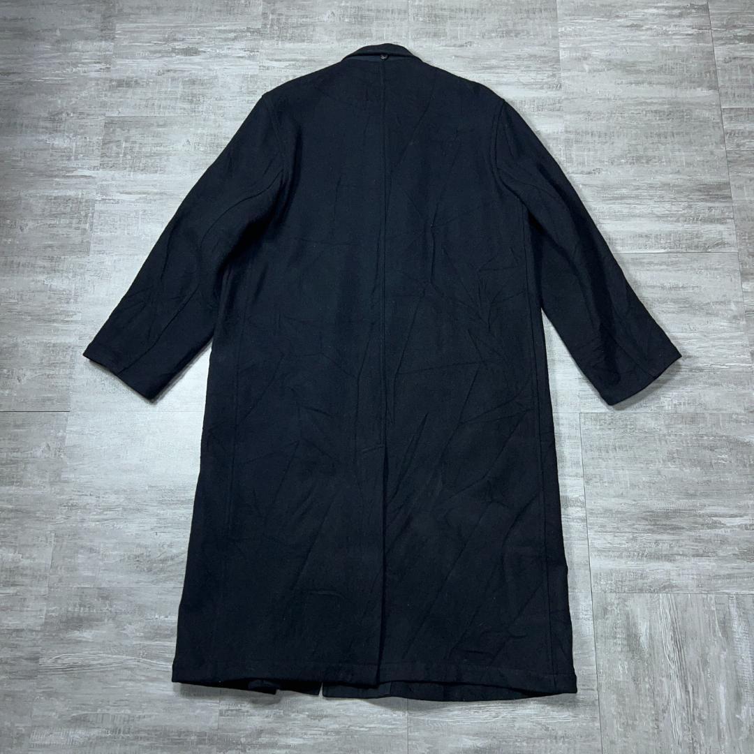 Y's for men ワイズ ウール ロングコート ブラック ヨウジヤマモト
