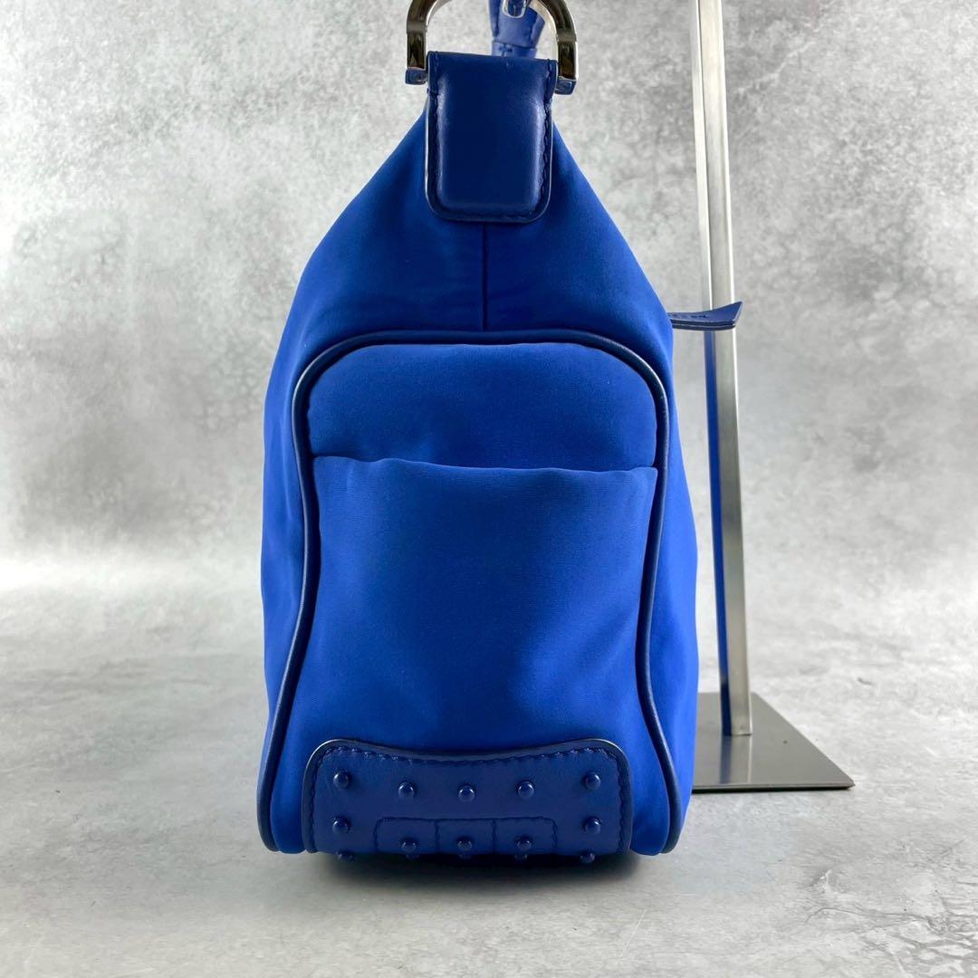 トッズ アルベール エルバス 2WAY ショルダーバッグ ナイロン レザー