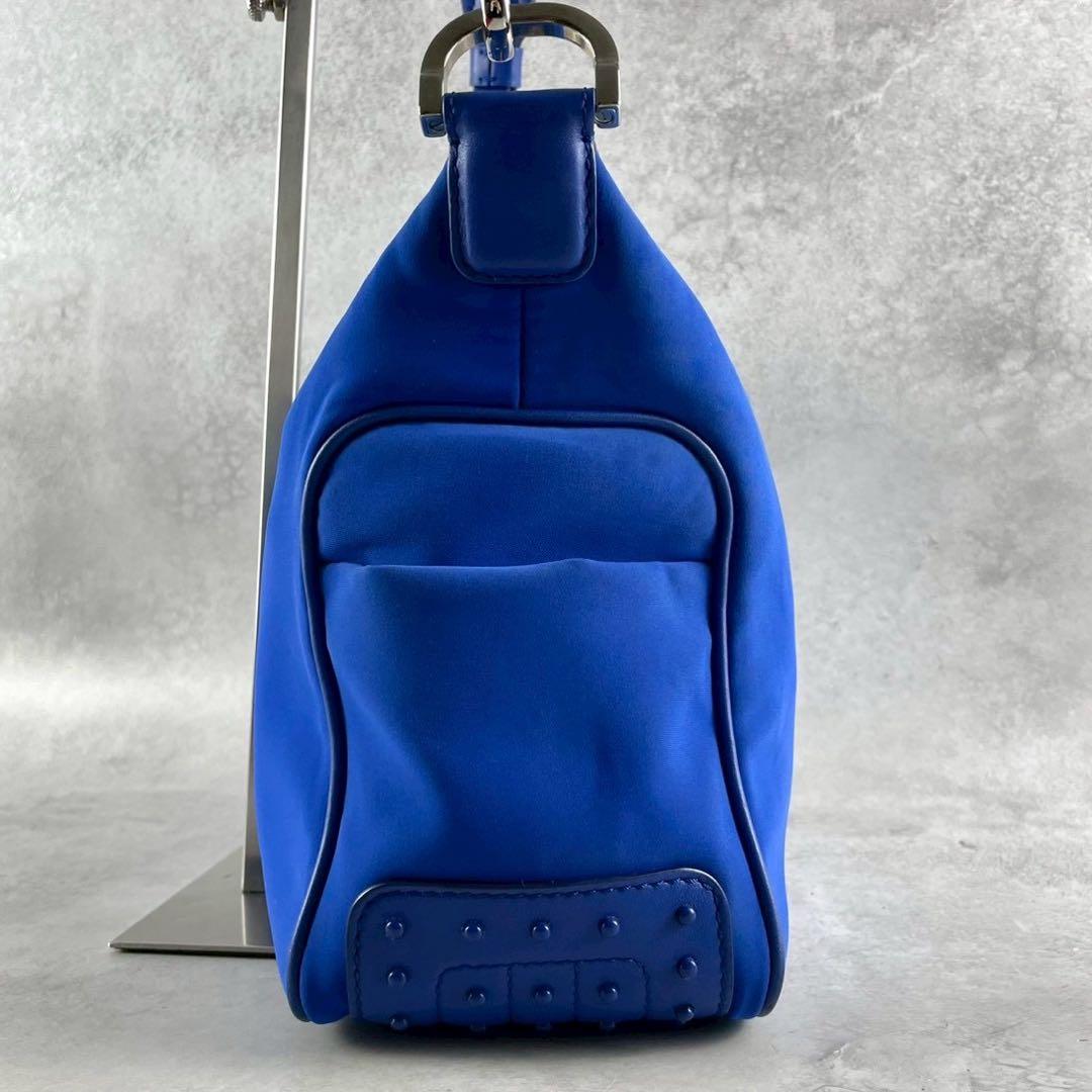 トッズ アルベール エルバス 2WAY ショルダーバッグ ナイロン レザー