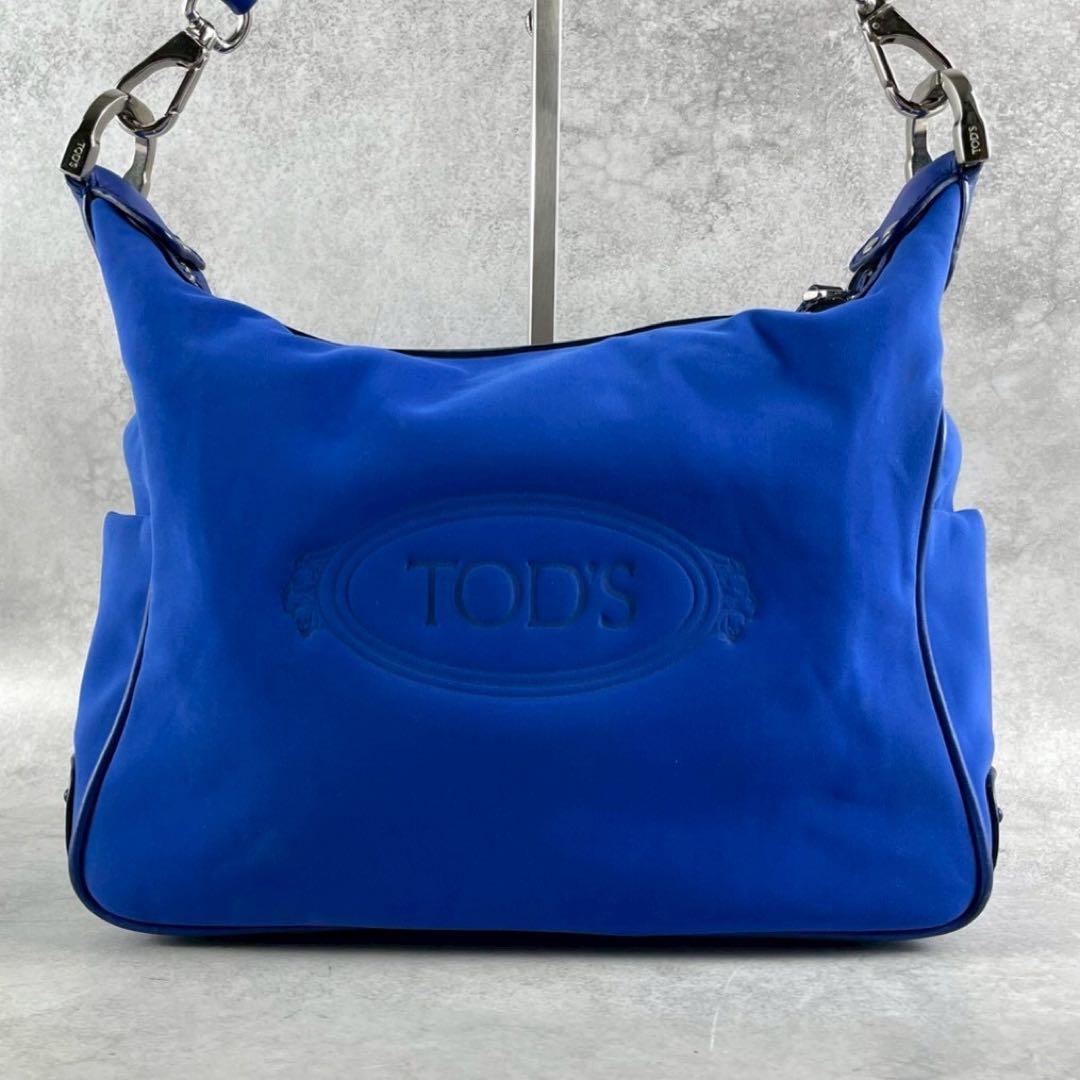 トッズ アルベール エルバス 2WAY ショルダーバッグ ナイロン レザー