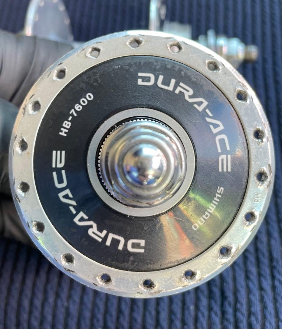 NJS SHIMANO DURAACE ハブ 36H 120mm 競輪　ピスト