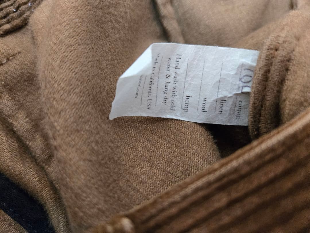 evan kinori/single pleat pant　Mサイズ