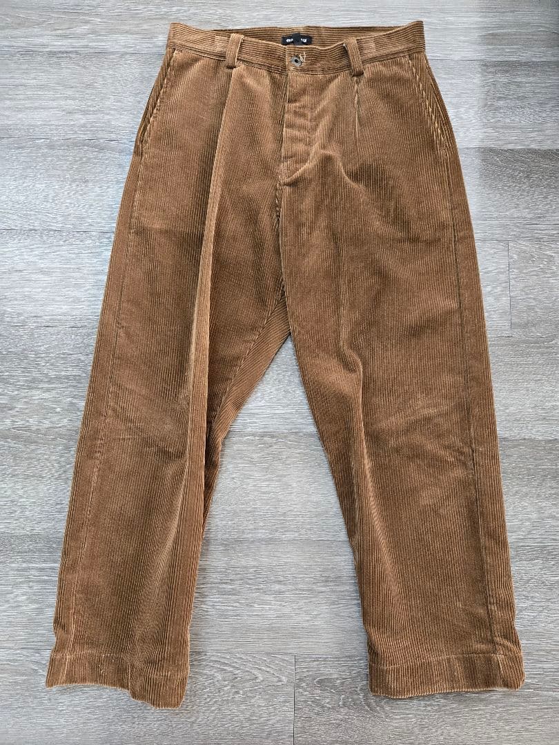 evan kinori/single pleat pant　Mサイズ