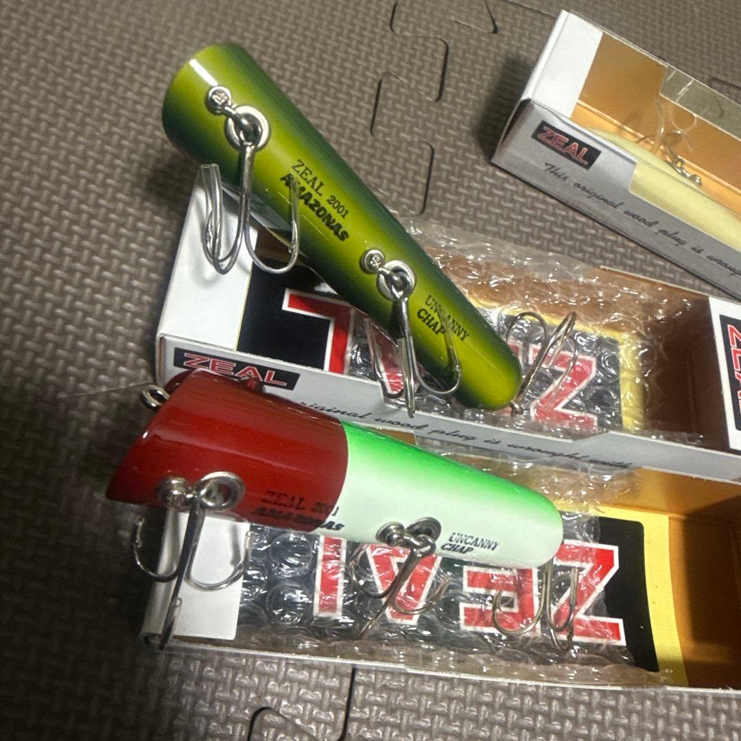 ひ*ん様 zeal ズイール2001年　アマゾンアンカニーチャップ　3個　ロジッ