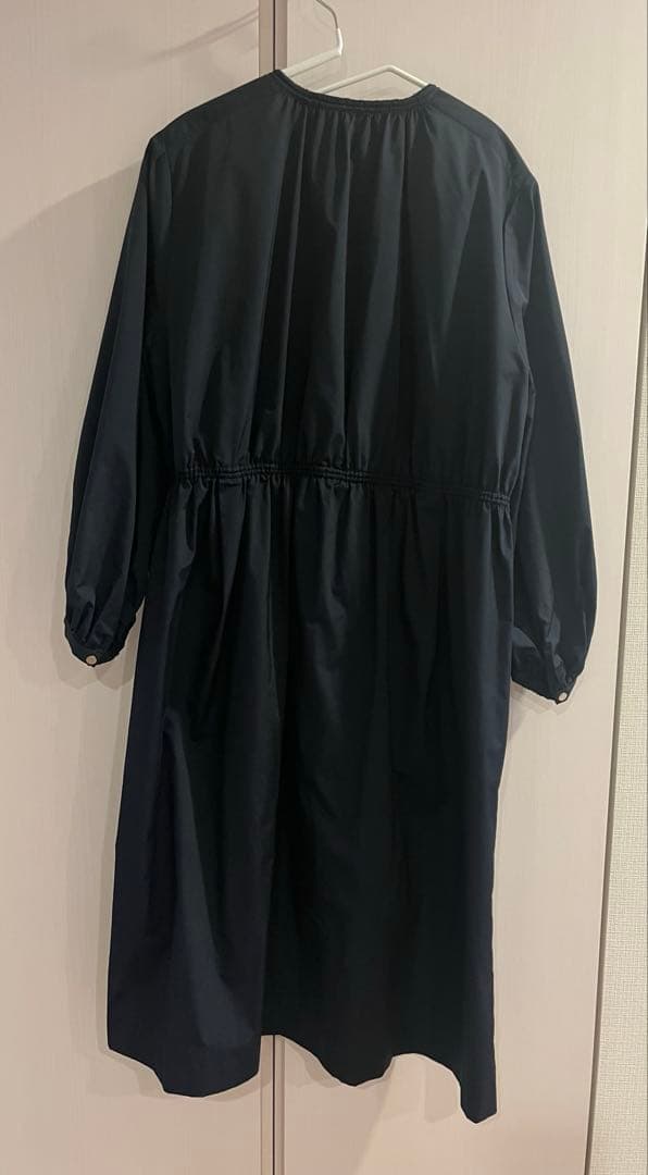 Ballsey ライトタフタ ジップアップロングコート ネイビー 36