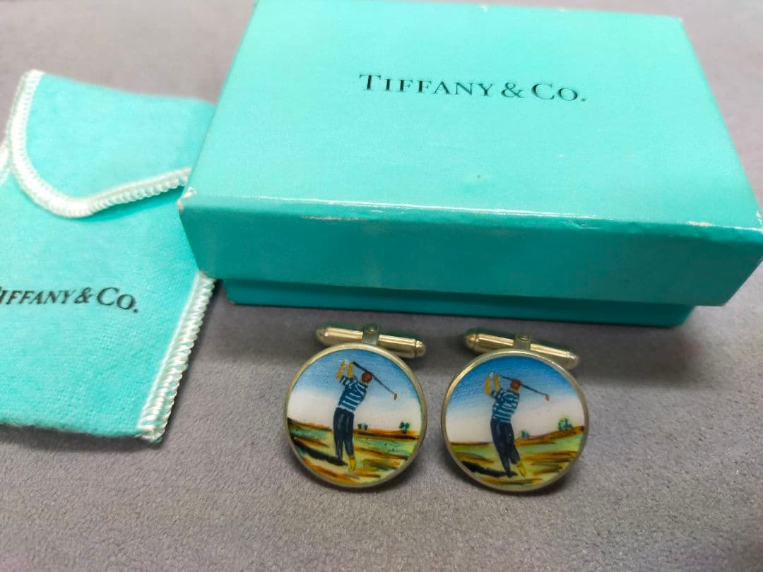 ティファニーゴルフカフス