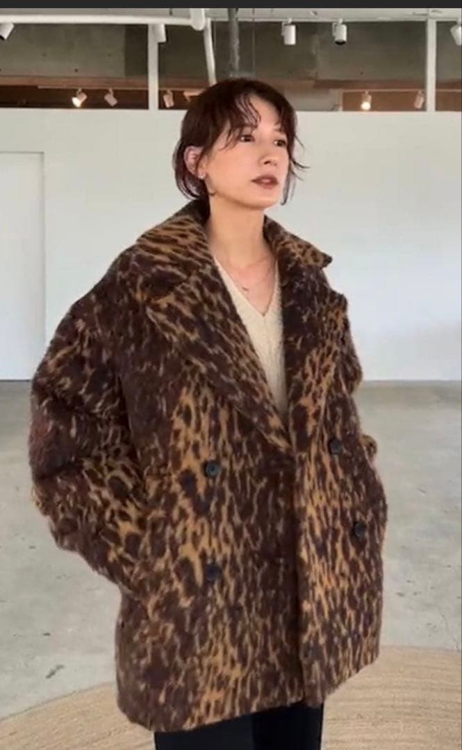 クラネ　clane レオパード　コート