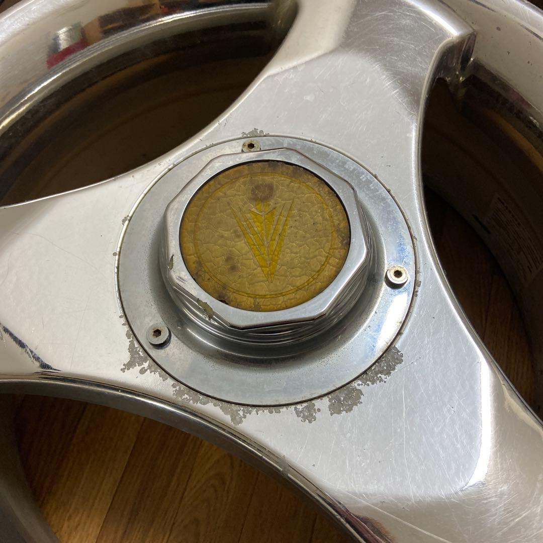 ウェッズ メッキホイール 17インチ　PCD139.7 6穴　3本スポーク