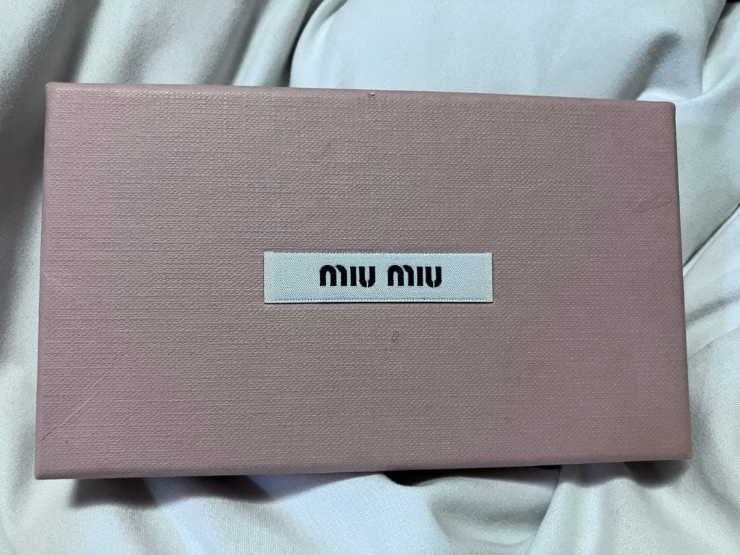 MIU MIU ブラック iPhoneケース