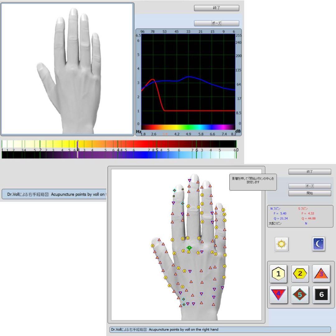 【1年保証】PC付　バイオレゾナンス　波動測定器　波動水　ニュースキャン　サプリ