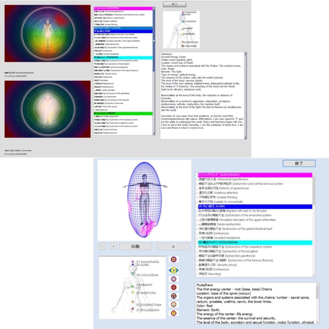 【1年保証】PC付　バイオレゾナンス　波動測定器　波動水　ニュースキャン　サプリ