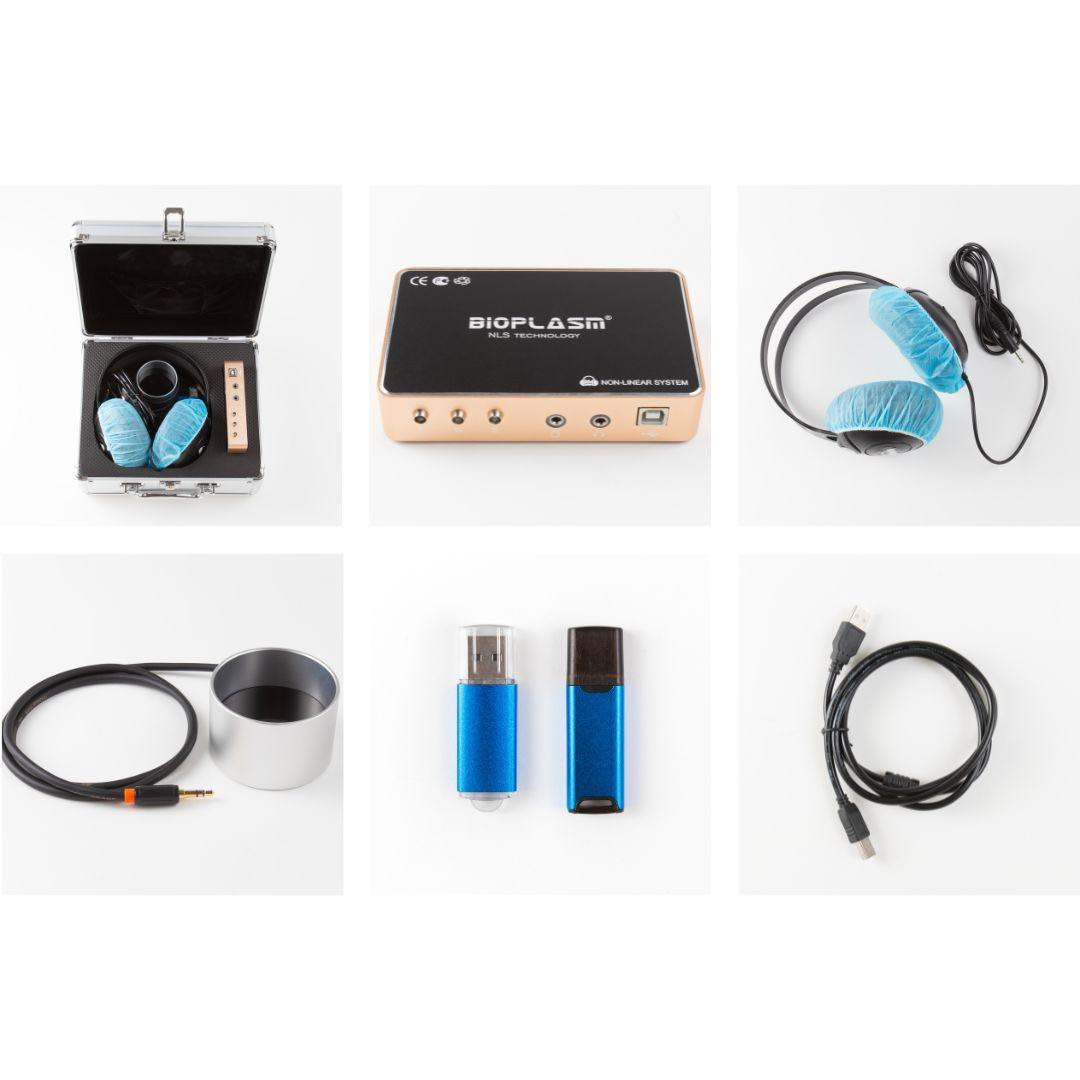 【1年保証】PC付　バイオレゾナンス　波動測定器　波動水　ニュースキャン　サプリ