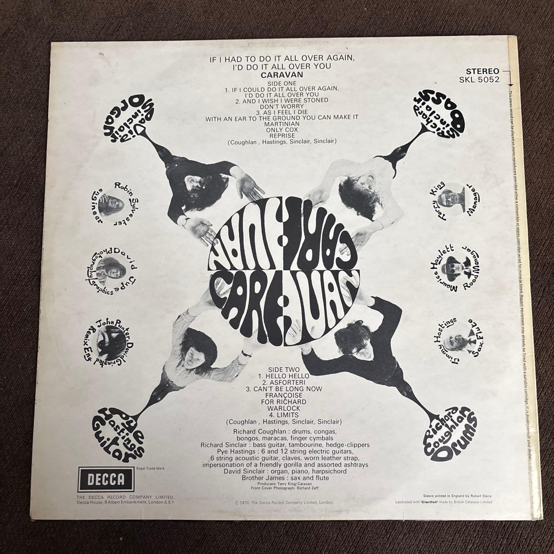 Caravan if I could do it … UK初回盤LP キャラバン