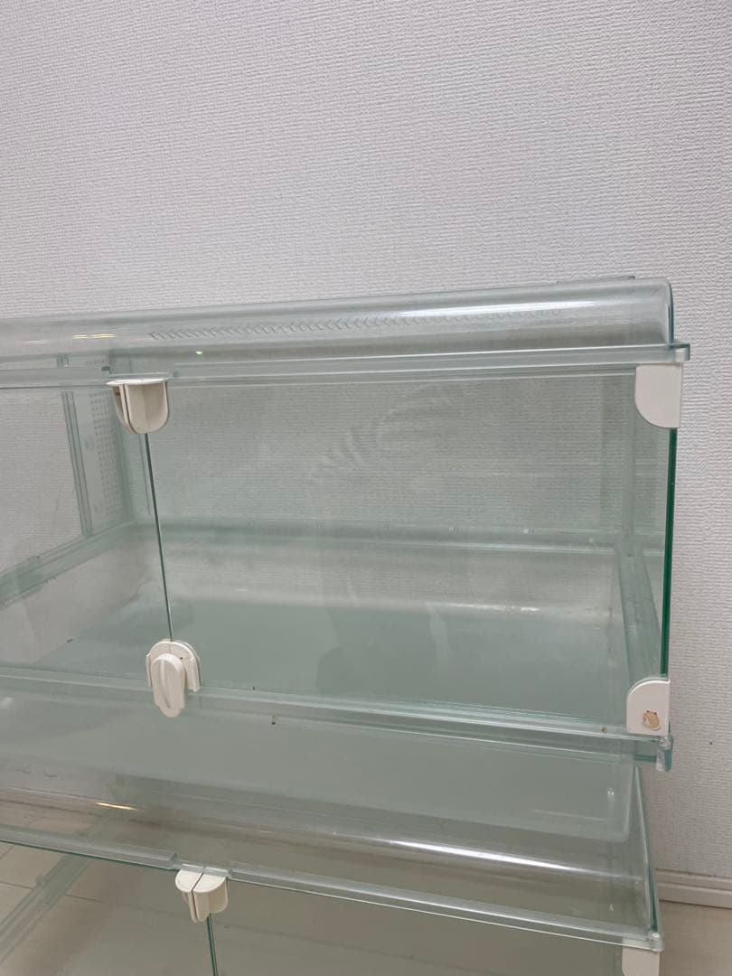 GEX グラスハーモニー600 2個セット　ハムスターケージ