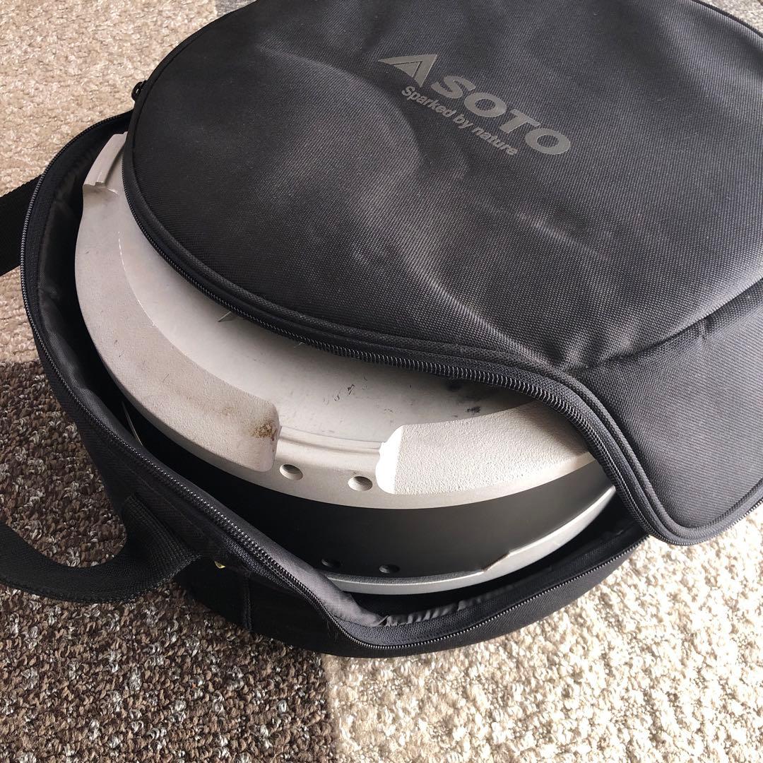 SOTO デュアルグリル 別売オプション収納ケース等付き　キャンプ　焚き火