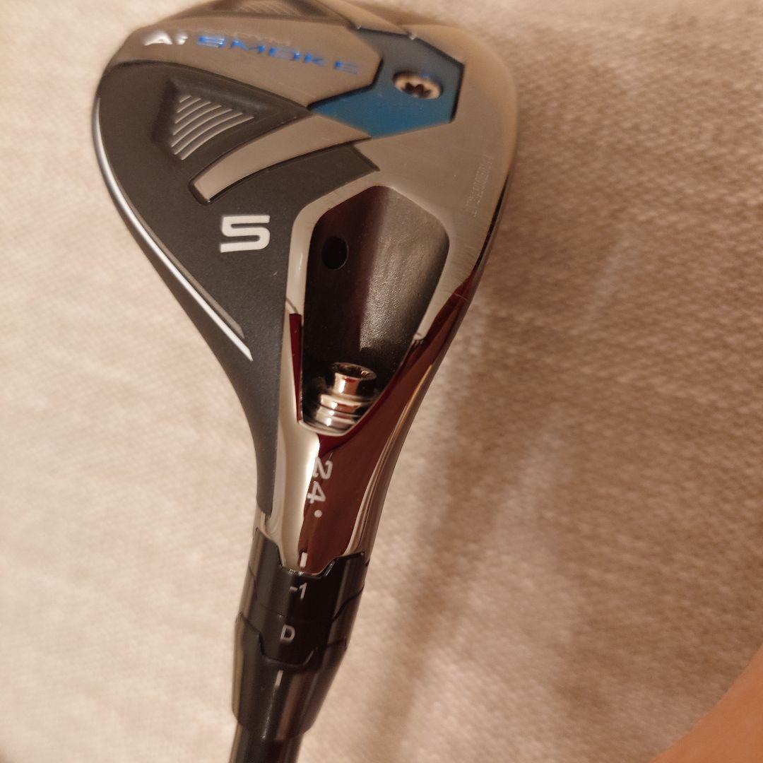 キャロウェイ PARADYMAi SMOKE 5番ユーティリティ可変スリーブ付き